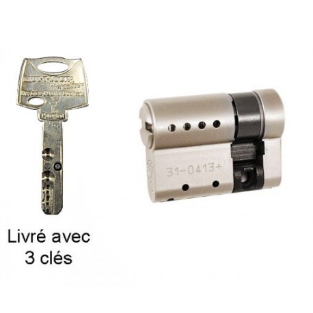 Demi Cylindre Intéractif 10X31 Mul-t-lock