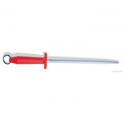 Fusil rond 30 cm manche rouge