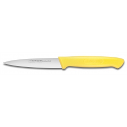 Couteau office lame 10 cm manche jaune