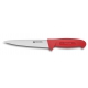 Couteau saigner 17 cm manche rouge