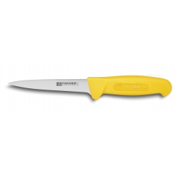 Couteau desosseur 14 cm manche jaune
