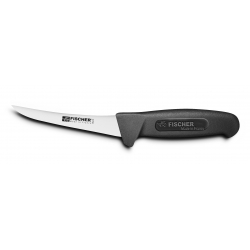 Couteau desosseur courbe 13 cm manche noir