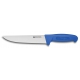 Couteau boucher lame 23 cm manche bleu