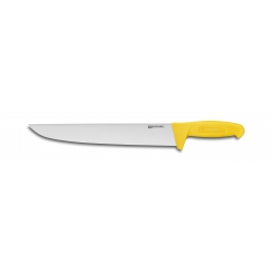 Couteau boucher lame 30 cm manche jaune