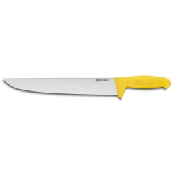Couteau boucher lame 35 cm manche jaune