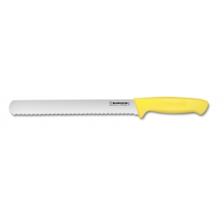 Couteau genoise 28 cm manche jaune