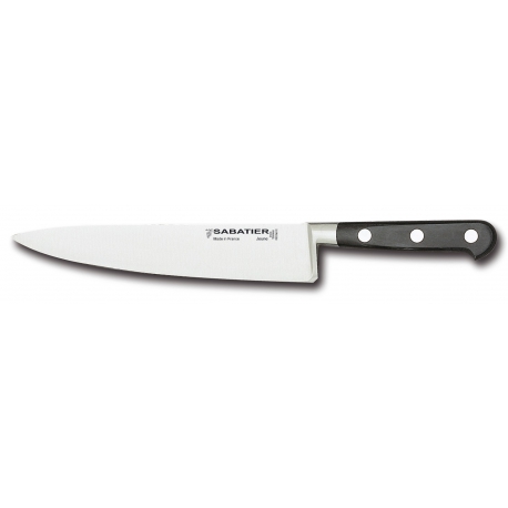 Couteau de cuisine professionnel 20 cm en acier inoxydable