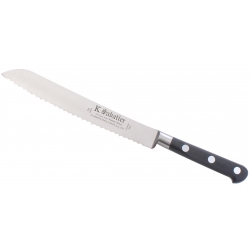Couteau à pain ou scie à pain forgé 20 cm mitre ronde Sabatier FISCHER BARGOIN