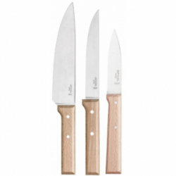 COFFRET TRIO OPINEL PARALLELE Chef, à découper, Office