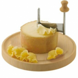 FRISETTE/GIROLLE FROMAGE "Tête de moine " INOX 22CM