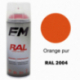 Bombe de peinture RAL 2004 Orange pur - 400ml