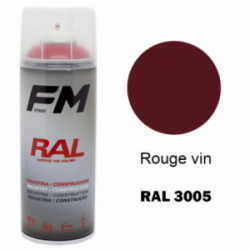 Bombe de peinture RAL 3005 Rouge vin - 400ml