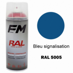 Bombe de peinture RAL 5005 Bleu signalisation - 400ml