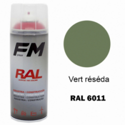 Bombe de peinture RAL 6011 Vert réséda - 400ml