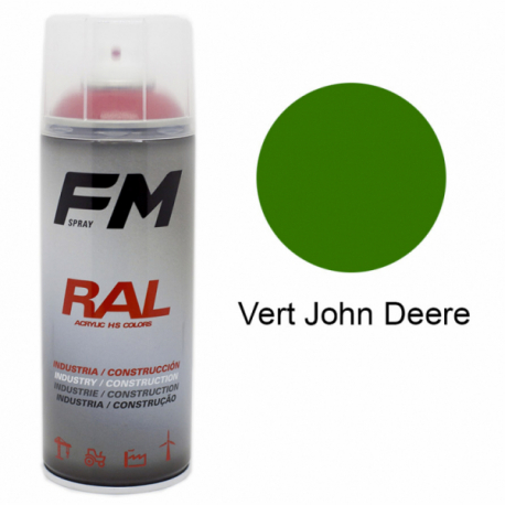 Bombe de peinture Vert John Deere - 400ml