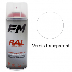 Vernis en spray Transparent brillant - 400ml