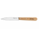 COUTEAU CRANTE OPINEL INOX 10CM hêtre naturel