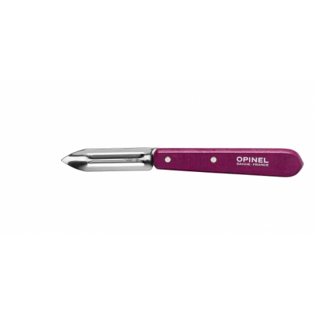 COUTEAU EPLUCHEUR OPINEL acidulé couleur violet