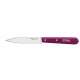 COUTEAU CRANTE OPINEL INOX 10CM acidulé couleur violet