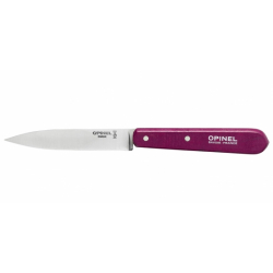 COUTEAU OFFICE OPINEL INOX 10CM acidulé couleur Violet