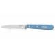 COUTEAU OFFICE OPINEL INOX 10CM acidulé couleur bleu