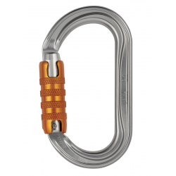 Mousqueton aluminium OK TRIACT lock PETZL M33TL