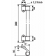 PLAN POIGNEE CHROME RONDE 300mm