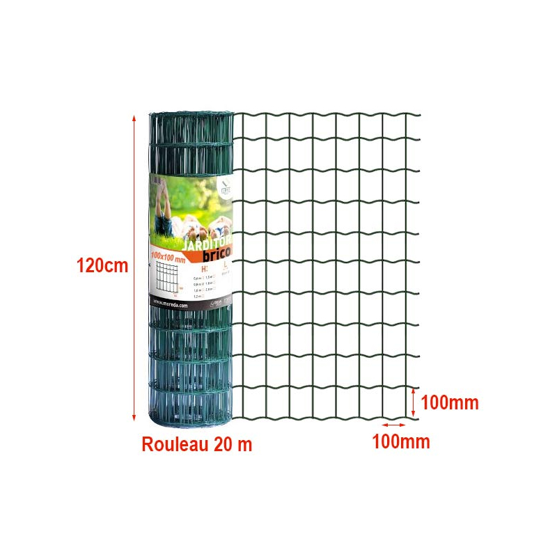 Grillage Jarditor vert 120 cm