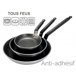 Poêle alu choc resto - induction 32cm