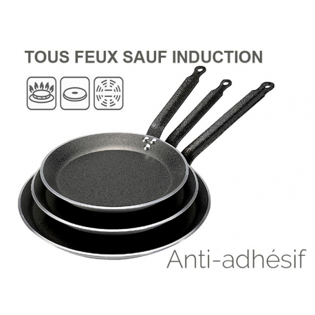 POÊLE A CRÊPES ANTI-ADHESIVE CHOC 22CM