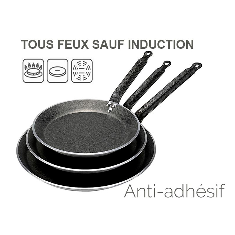 Poêle à crêpe anti-adhésive 30 cm DEBUYER