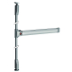 Serrure anti-panique push bar 90+ 3 points gris