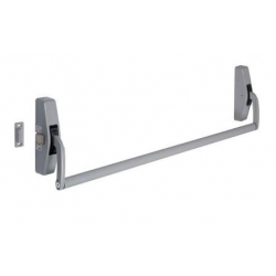 Fermeture anti-panique cross bar 89 1 point gris