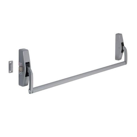 Fermeture anti-panique cross bar 89 1 point gris