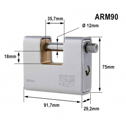 Cadenas ARMOURED 90mm IFAM