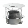 Chapeau varinox DUOTEN 180-230 mm avec bride