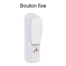 Ensemble Bouton fixe cylindre blanc