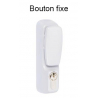 Ensemble Bouton fixe cylindre blanc