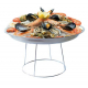 PLAT FRUIT DE MER INOX 36CM