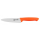 Chef 15 cm arrondi manche orange, sur carte cadeau