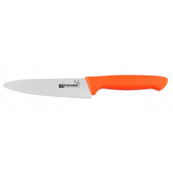 Chef 15 cm arrondi manche orange, sur carte cadeau