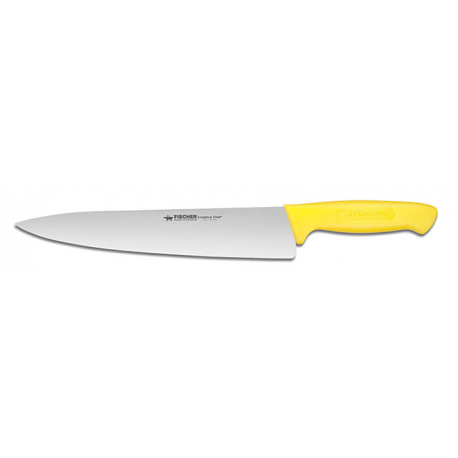 Cuisine 20 cm manche surmoulé jaune