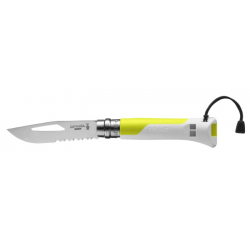 OPINEL N°8 OUTDOOR FLUO JAUNE (D)