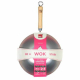 Wok tôle en acier 30 cm