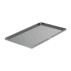 Plaque inox bords droits 40x30cm