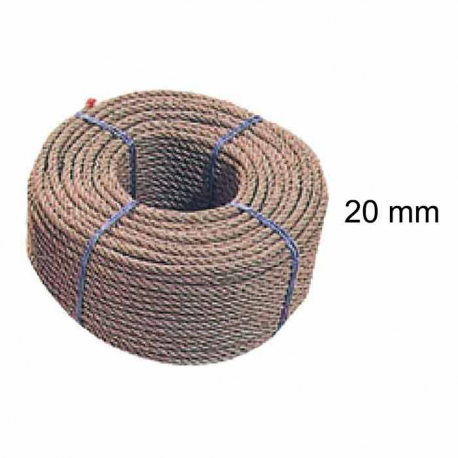 CORDE IMITATION CHANVRE 20 MM (en bob de 100 m)