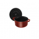 COCOTTE RONDE 24 CM MAJOLIQUE GRENADINE