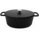 COCOTTE OVALE FONTE BLACK DESIGN 29CM 4.7L