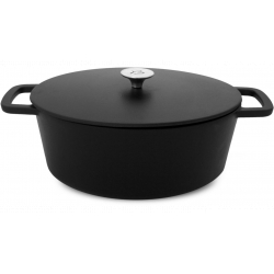 Cocotte ovale fonte black design 29cm 4,7L