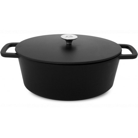 COCOTTE OVALE FONTE BLACK DESIGN 29CM 4.7L